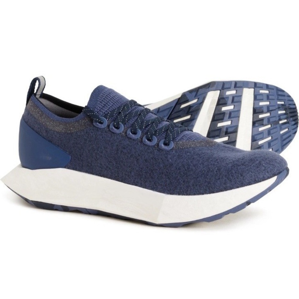 Allbirds Wool Flyer Mizzle Running Shoes for Men‎ 12.5 Hazy Indigo Navy Blue